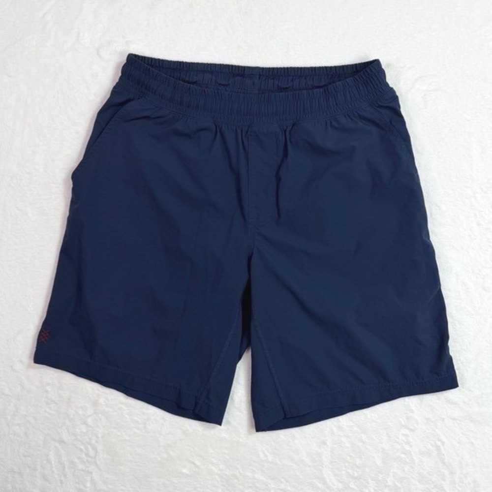 Rhone Mako Athletic Training Shorts Navy Blue Medium